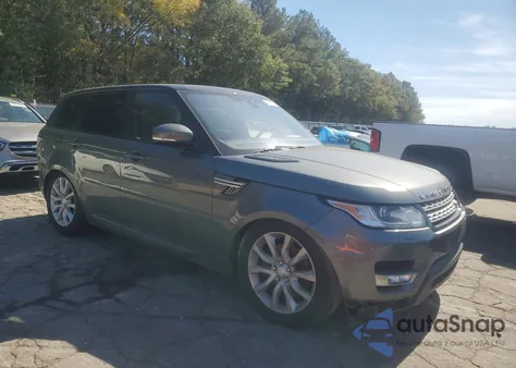 2017 Land Rover Range Rover Sport Hse from USA, damaged, VIN SALWR2FK7HA175929